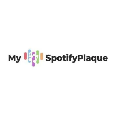 My Spotify Plaque